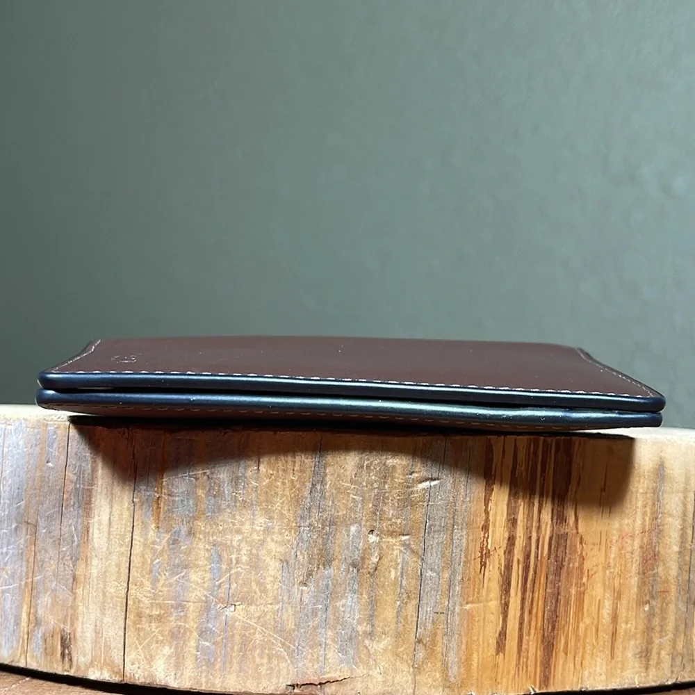 NWT COACH LEATHER ID CARD WALLET - Picture 10 of 12